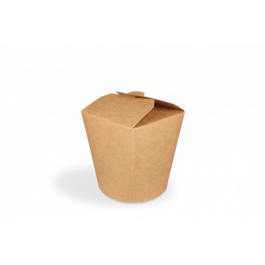 Boîte de nouilles Wok 9,4x9,7 cm 26oz 750ml kraft (500 pcs) [TK-9987005]