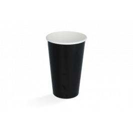 Gobelet à Milkshake moyen 450ml Ø9 cm 16oz Noir FSC®Mix (500 pcs) [TK-9987082]