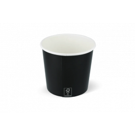 Gobelet à crème glacée Carton 360ml Ø9 cm 12oz Noir FSC®Mix (1.000 pcs) [TK-9987090]