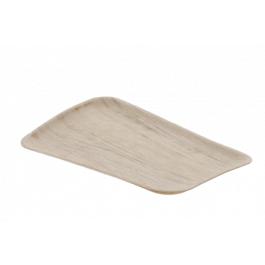 Assiette Feuille de Palmier 16x1,5x24 cm (100 pcs) [TK-9987119]