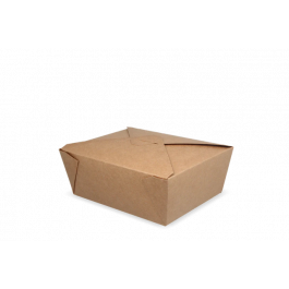 Orientalische Mahlzeitendose 14x4,8x19,8 cm 1500ml kraft (200 Stück) [TK-9987297]