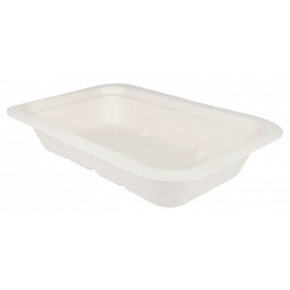 Essenstablett 360ml 13x3,5x19 cm Zuckerrohr (600 Stück) [TK-9987302]