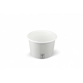 Gobelet à crème glacée Carton 240ml Ø9 cm 8oz FSC®Mix Blanc (1.000 pcs) [TK-9987445]