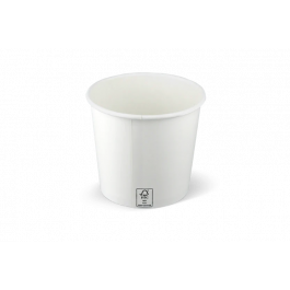 Gobelet à crème glacée Carton 360ml Ø9 cm 12oz FSC®Mix Blanc (1.000 pcs) [TK-9987447]