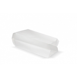 Snack-Tüten gelocht Papier (0.5 Teich) 10,5x8,5x27 cm weiß 45gr (1.800 Stück) [TK-9987485]