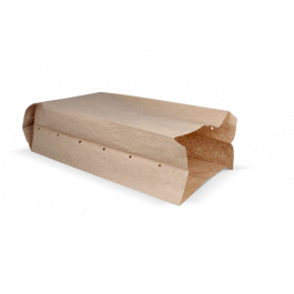 Snack-Tüten gelocht Papier (3 Teich) 16x10x36 cm kraft 50gr (900 Stück) [TK-9987490]