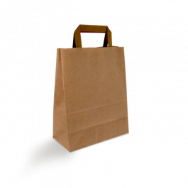 Sac en Papier 22x10x28cm marron (250 pcs) [TK-9987499]