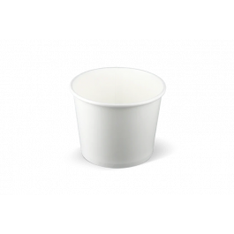 Gobelet à crème glacée Carton 360ml Ø106mm 12oz Blanc (1.000 pcs) [TK-9987530]