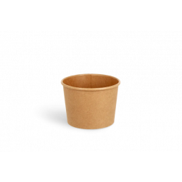 Gobelet à soupe Carton 240ml Ø9 cm 8oz kraft (500 pcs) [TK-9987578]