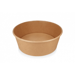 Salade Poke Bowl 1300ml 40oz Ø18,4x6,7cm kraft (300 pcs) [TK-9987591]