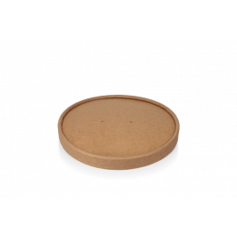 Couvercle salade Poke Bowl 500-750-1000ml Ø14,8cm kraft (300 pcs) [TK-9987594]
