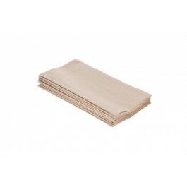 Serviette de table 2 couches Paper 1/8 plié 40x40cm kraft (1.500 pcs) [TK-9987616]