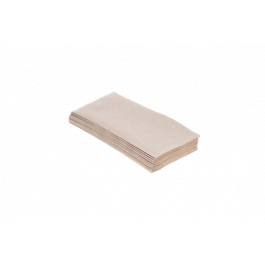 Serviette de table 1 couche Paper 1/8 plié 33x33cm kraft (4.000 pcs) [TK-9987622]