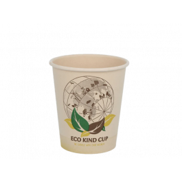 Kaffeetasse 230cc 8oz Ø8 cm Eco Kind CO2 Neutral (1.000 Stück) [TK-9987760]