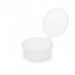 Pot à sauce avec Couvercle fixe 80cc (500 pcs) [TK-9987827]
