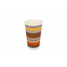 Kaffeetasse Karton 180cc 7.5oz Ø7 cm gestreift (2.500 Stück) [TK-9987931]