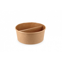 Séparateur pour salade Poke Bowl Ø14,8cm (750 & 1000ml) (300 pcs) [TK-9987944]