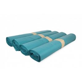 Sac Poubelle 120 Litres90x110cm 10 Rouleaux avec 25 Sac bleus (250 Sac) [TK-9988013]