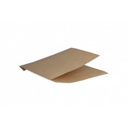 Sachet à hamburger 16x16cm kraft imperméable à la graisse paper (2.000 pcs) [TK-9988044]