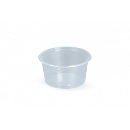 Récipient rond PP 80cc Ø7 cm transparent (1.000 pcs) [TK-9988047]