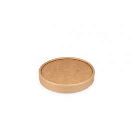 Couvercle Gobelet kraft 450ml Ø9,8 cm (500 pcs) [TK-9988178]