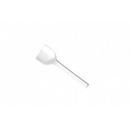 Cuillère à glace blanche réutilisable CPLA 10 cm (2.000 pcs) [TK-9988198]