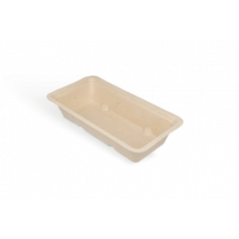 Barquette à croquettes Canne à sucre A5 7x3x14 cm (500 pcs) [TK-9988294]