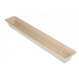 Barquette à saucisses A16L (long) Canne à sucre (500 pcs) [TK-9988302]