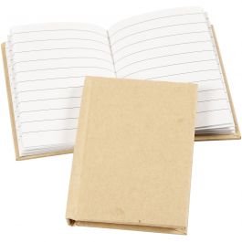 Cahier de notes, brun, A7, 60 gr, 1 pièce [HOB264580]