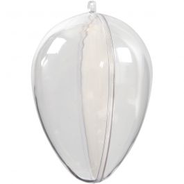 Oeuf décoratif, H: 9 cm, 5 set/ 1 Pq. [HOB52146]