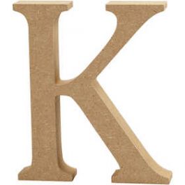 Lettre, K, H: 13 cm, ép. 2 cm, 1 pièce [HOB56320]