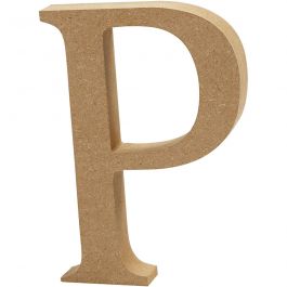 Lettre, P, H: 13 cm, ép. 2 cm, 1 pièce [HOB56325]