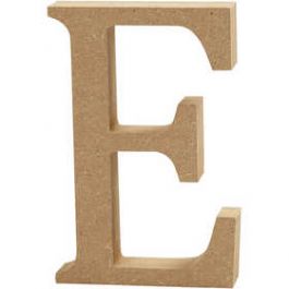 Lettre, E, H: 8 cm, ép. 1,5 cm, 1 pièce [HOB56364]