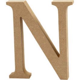 Lettre, N, H: 8 cm, ép. 1,5 cm, 1 pièce [HOB56373]