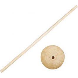 Supports en bois, H: 30 cm, d: 6,5 cm, diamètre intérieur 8 mm, 5 set/ 1 Pq. [HOB576501]