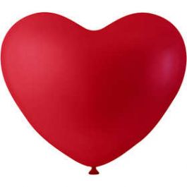 Ballons in Herzform, Rot, Herz, 8 Stck./ 1 Pck. [HOB59176]