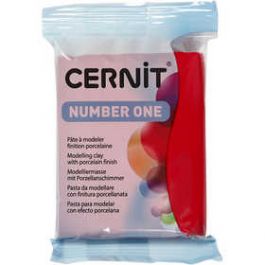 Cernit, rouge cerise (463), 56 gr/ 1 Pq. [HOB78036]