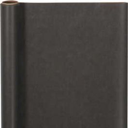 Papier cadeau, noir, L: 50 cm, 60 gr, 5 m/ 1 rouleau [HOB199410]
