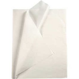Seidenpapier Weiß 50x70cm | 14g (25 Bl.) [HOB20860]