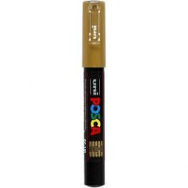 Posca Marker , Gold, Nr. PC-1M, Strichstärke 0,7 mm, extrafein, 1 Stck. [HOB273810]