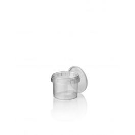 Pots à sceller Ø 69x51mm ronds PP transparent (1174 pièces) [RD-440047B]