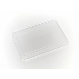 Couvercle pour Barquette plastique alimentaire 265x189x26mm Transparent anti-condensation (250 pièces) [RD-456685]