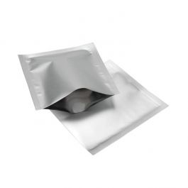 Sachet à usage unique en argent, 9x9.5cm (100 pièces) [CRB2S]