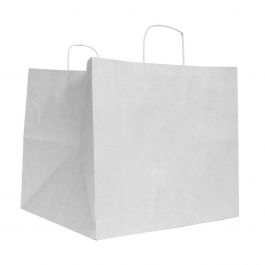 Sacs a Pizza 33 + 33 x 33 cm blanc (100 pcs) [FP-DPT107]