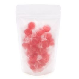 Doypack glacé avec Zip 130 x 78 x 206 mm (113 g) (100 Pieces) [ZBGF3]