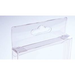 Boite plastique à suspension à transparence cristalline 14.9 x 2.5 x 16.8cm (25 Pièces) [HFB16]