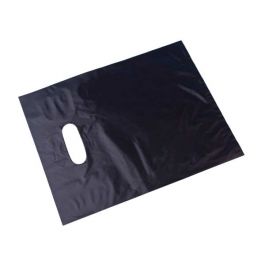 Sac à poignées Noir 33x38.1cm (100 pièces) [H1315BK3]