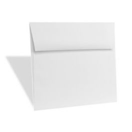 Enveloppes à Texture Lin, Blanche 14.0 x 14.0cm (50 Pièces) [E260]