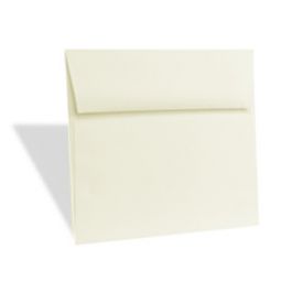 Enveloppes à Texture Lin, naturelle 14.0 x 14.0cm (50 Pièces) [E261]