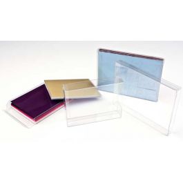Boites cadeau plastique à transparence cristalline 14.9 x 2.5 x 22.7cm (25 Pièces) [FB44]